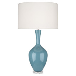 Audrey Table Lamp - Steel Blue