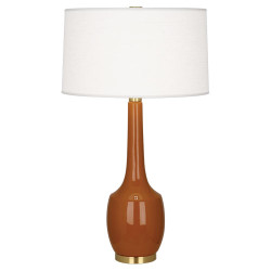 Delilah Table Lamp - Antique Brass - Cinnamon