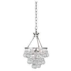 Bling Chandelier - Small - Polished Nickel