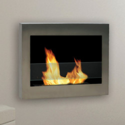 Anywhere Fireplace SoHo Fireplace- Stainless Steel