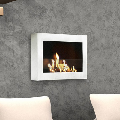 Anywhere Fireplace SoHo Fireplace- White High Gloss