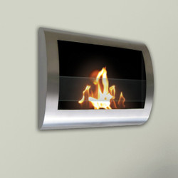 Anywhere Fireplace Chelsea Fireplace- Stainless Steel