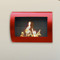 Anywhere Fireplace Chelsea Fireplace- Red High Gloss