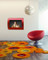 Anywhere Fireplace Chelsea Fireplace- Red High Gloss image 2