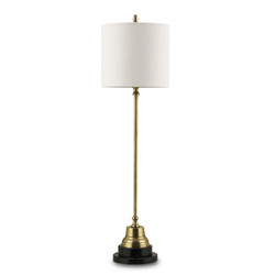 Messenger Table Lamp - Brass