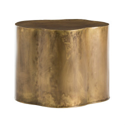 Lowry Side Table - Antique Brass