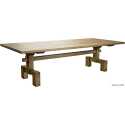 Reclaimed Lumber Emilia Dining Table - 96"