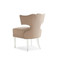 Facet-Nating - Glamorous Accent Chair with Acrylic Legs image 3