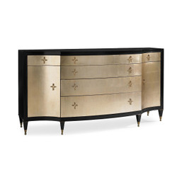 Opposites Attract - Black and Gold Sideboard