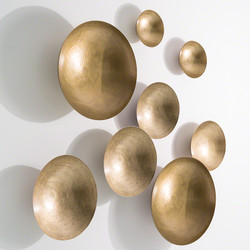Indira Wall Bowl - Antique Brass - XLg