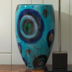 Blue Spots Vase