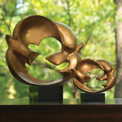 Doves of Peace Sculpture - Lg