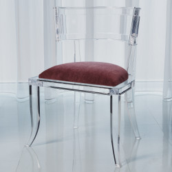Klismos Acrylic Chair - Sultana