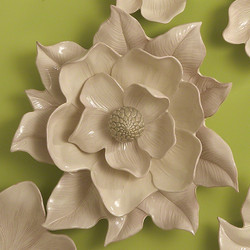 Magnolia Wall Flower - Ivory