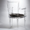 Marilyn Acrylic Arm Chair - Pewter - Grey image 1