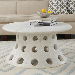 Taper Circle Cocktail Table