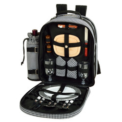 Two Person Picnic Backpack - Houndstooth image 1
