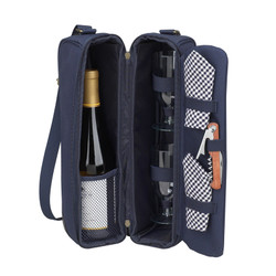 Sunset Wine carrier - Navy image 1