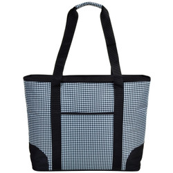 Extra Large Insulated Cooler Tote - Houndstooth image 1