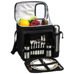 Picnic Cooler for Two with Coffee Service - London image 1