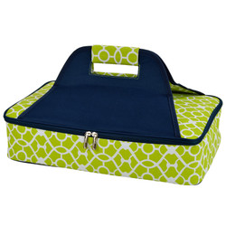 Thermal Food Carrier - Trellis Green image 1