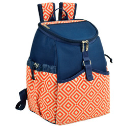 Cooler Backpack - 22 Can Capacity - Diamond Orange image 1