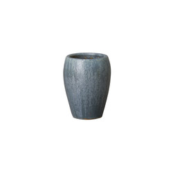 Rounded Planter - Pearl Azure - Small