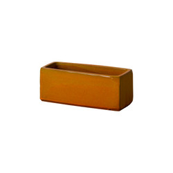 Window Box Planter - Bright Orange - Small