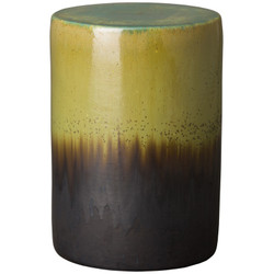 Two - Tone Garden Stool/Table - Moss