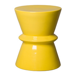 Zip Garden Stool/Table - Yellow