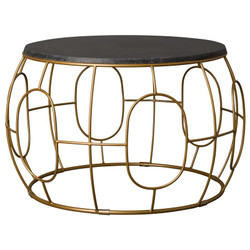 Oto Coffee Table - Gold