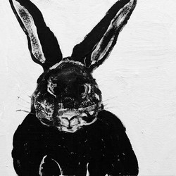 Art Classics Rabbit Charcoal 5