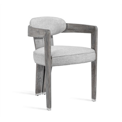Maryl II Dining Chair - Grey Linen