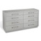 Taylor 8 Drawer Chest - Grey