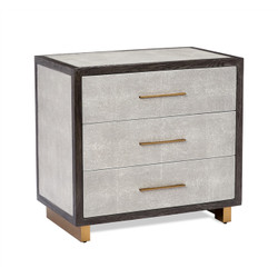 Maia Bedside Chest - Grey