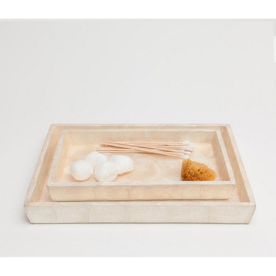 Pigeon & Poodle Andria Tray Set - Pearlized