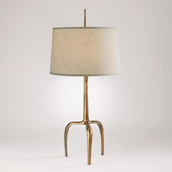 Studio A Riley Table Lamp - Gold Leaf
