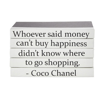 E Lawrence Quotations Series: Coco Chanel "...Money Can'T Buy Happiness"