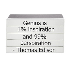 E Lawrence Quotations Series: Thomas Edison "Genius"