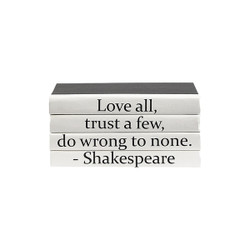 E Lawrence Quotations Series: Shakespeare "Love All..." 4 Vol.