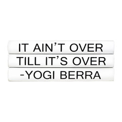 E Lawrence Quotations Series: Yogi Berra "It Ain'T Over..." 3 Vol.