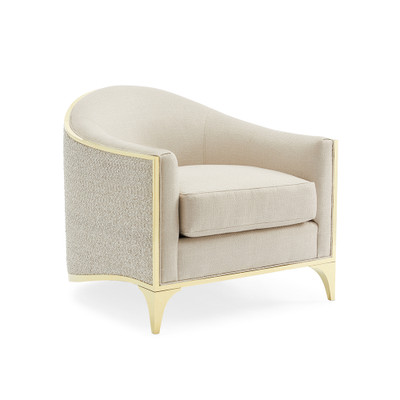 Caracole The Svelte Chair - Majestic Gold/ Moonstone