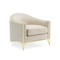 Caracole The Svelte Chair - Majestic Gold/ Moonstone