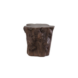 Phillips Collection Log Side Table, Bronze
