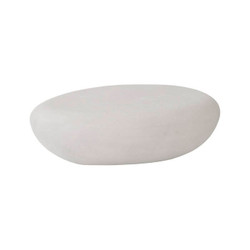 Phillips Collection River Stone Coffee Table, Roman Stone, LG