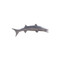 Phillips Collection Barracuda Fish, Polished Aluminum