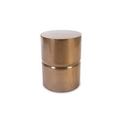 Phillips Collection Stacked Stool, Bronze