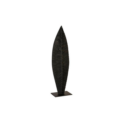 Phillips Collection Carved Leaf on Stand, Burnt, MD