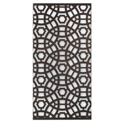 Jamie Young Geo Wall Sconce - Large - Oil Rubbed Bronze Metal & Acrylic