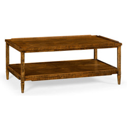 Jonathan Charles Casually Country Country Walnut Coffee Table